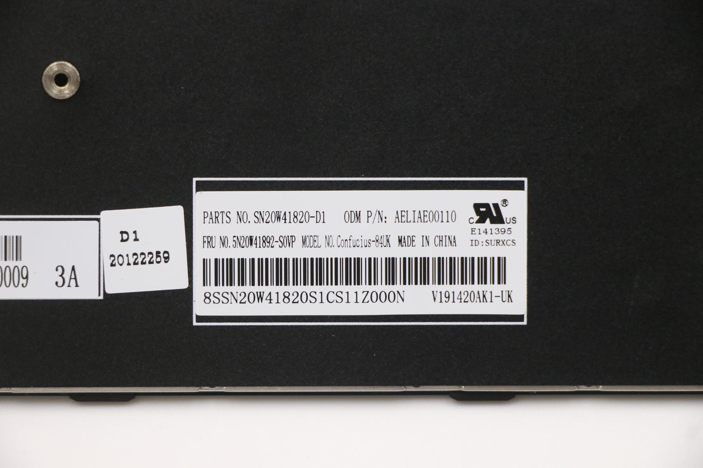 Lenovo 11E Sh Kbd Bk-Bl,Srx,Uke - 5N20W41892