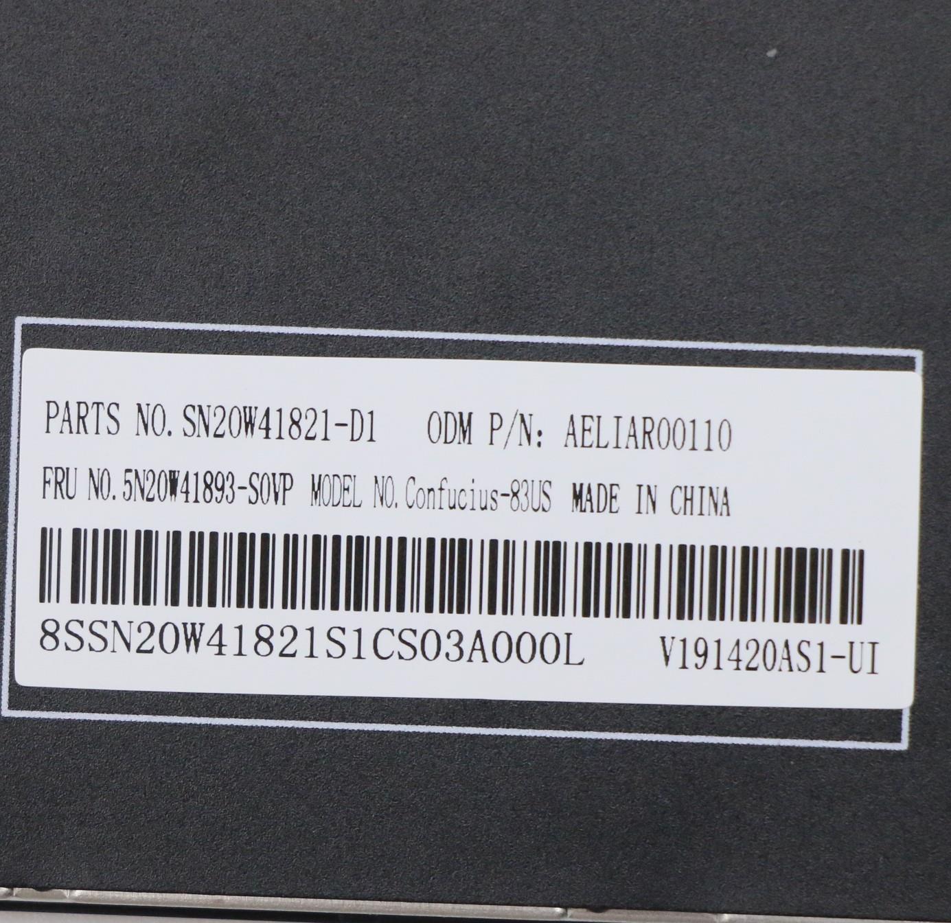 Lenovo 11E Sh Kbd Bk-Bl,Srx,Euro Eng - 5N20W41893