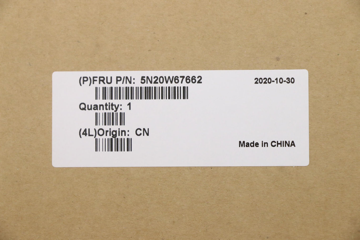 Lenovo Keyboard, Internal - 5N20W67662