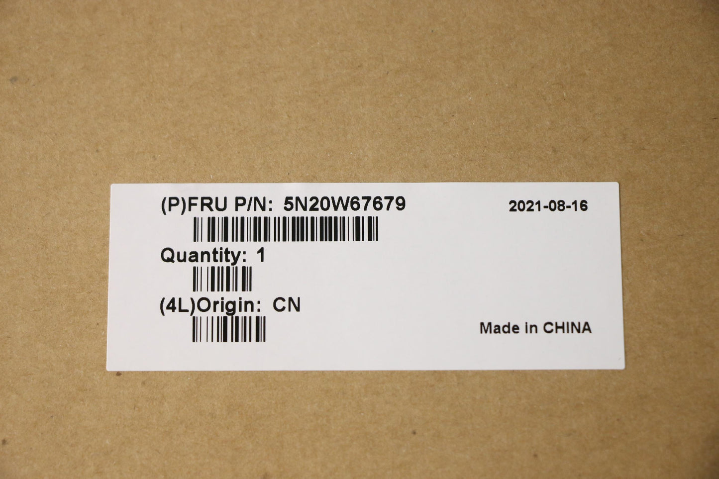 Lenovo Keyboard, Internal - 5N20W67679