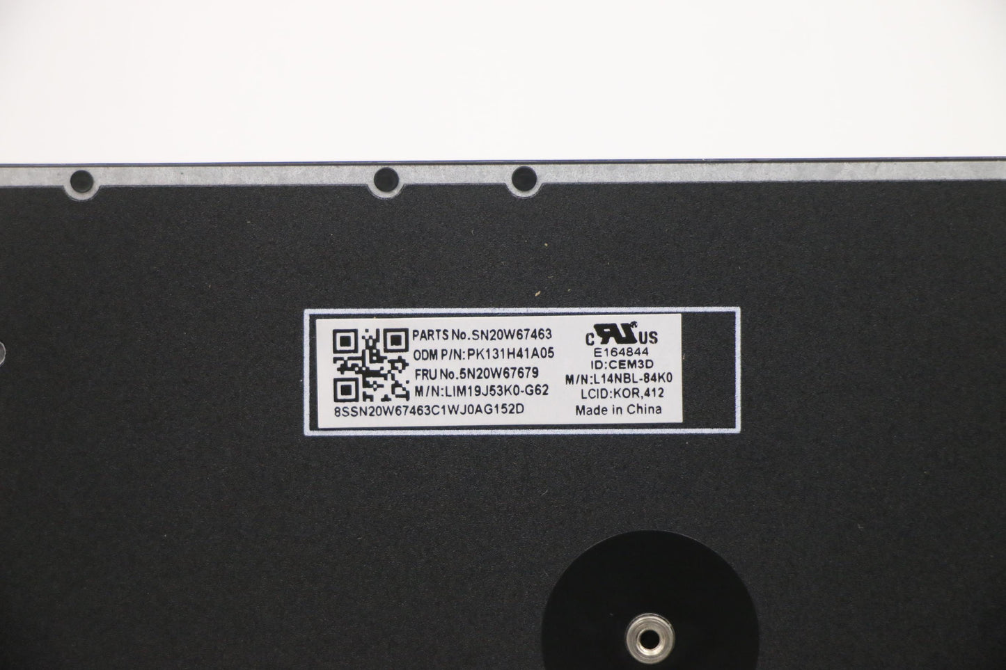 Lenovo Keyboard, Internal - 5N20W67679