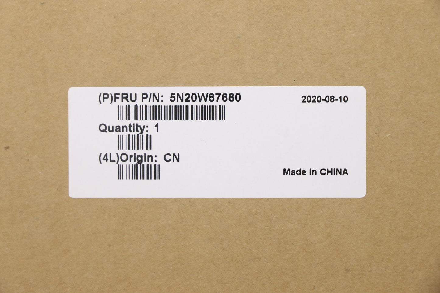 Lenovo Keyboard, Internal - 5N20W67680