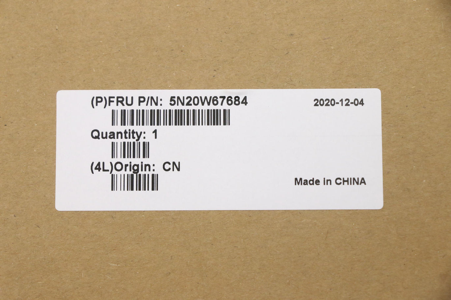Lenovo Keyboard, Internal - 5N20W67684