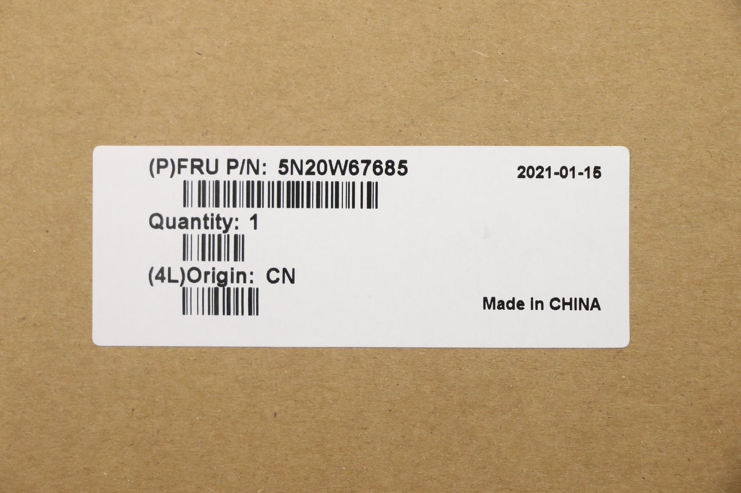 Lenovo Keyboard, Internal - 5N20W67685