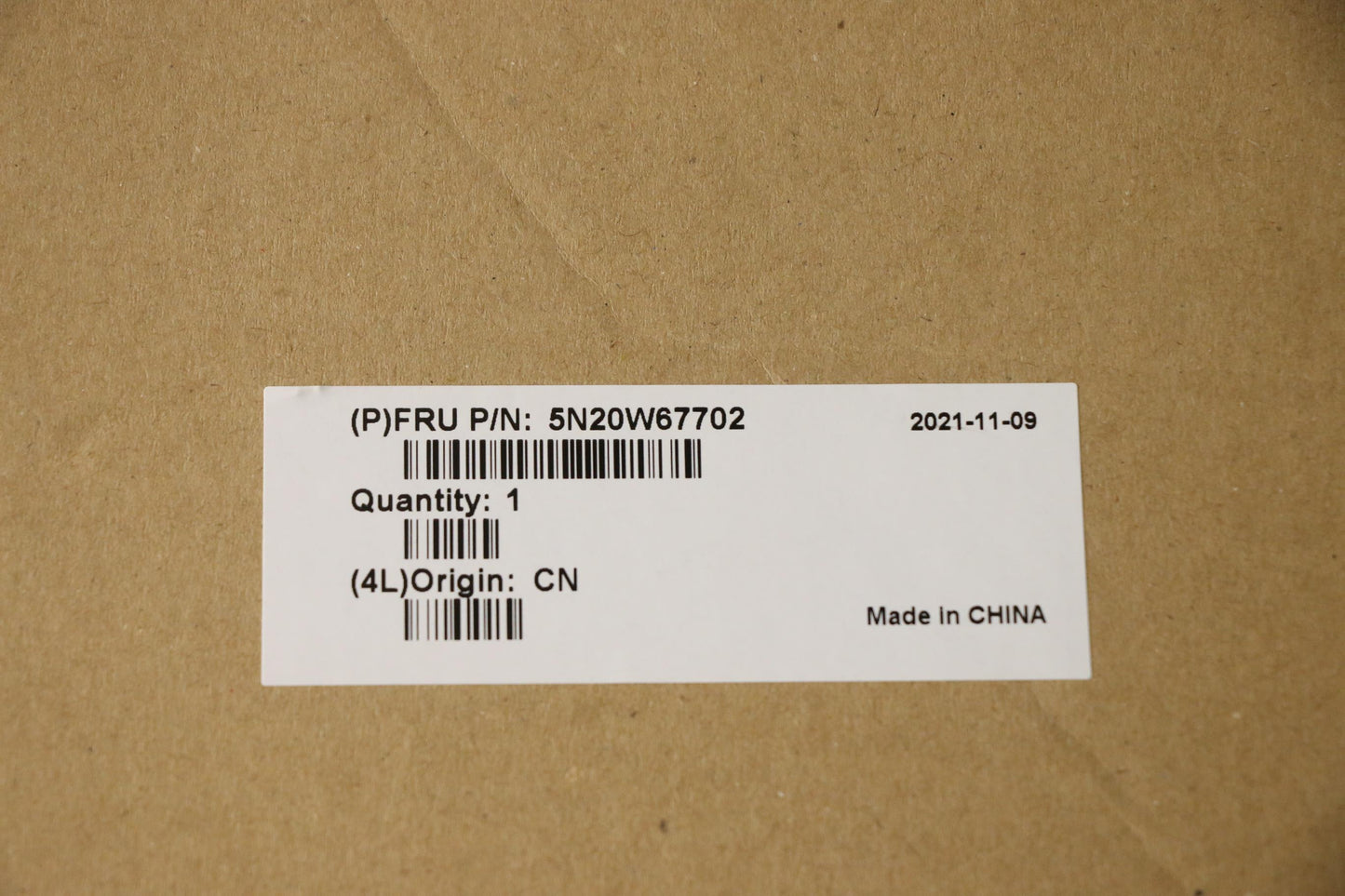 Lenovo Keyboard, Internal - 5N20W67702