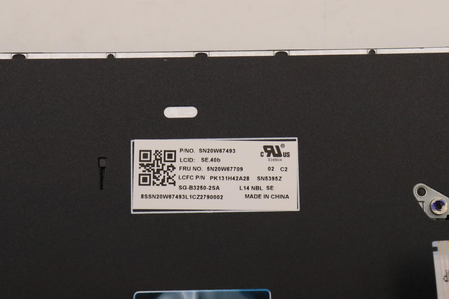 Lenovo Keyboard, Internal - 5N20W67709