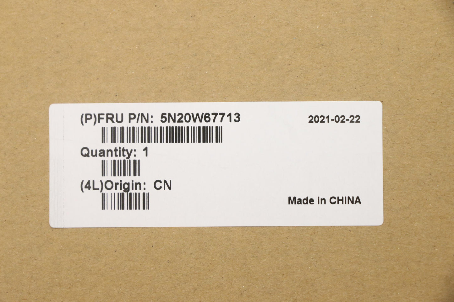 Lenovo Keyboard, Internal - 5N20W67713