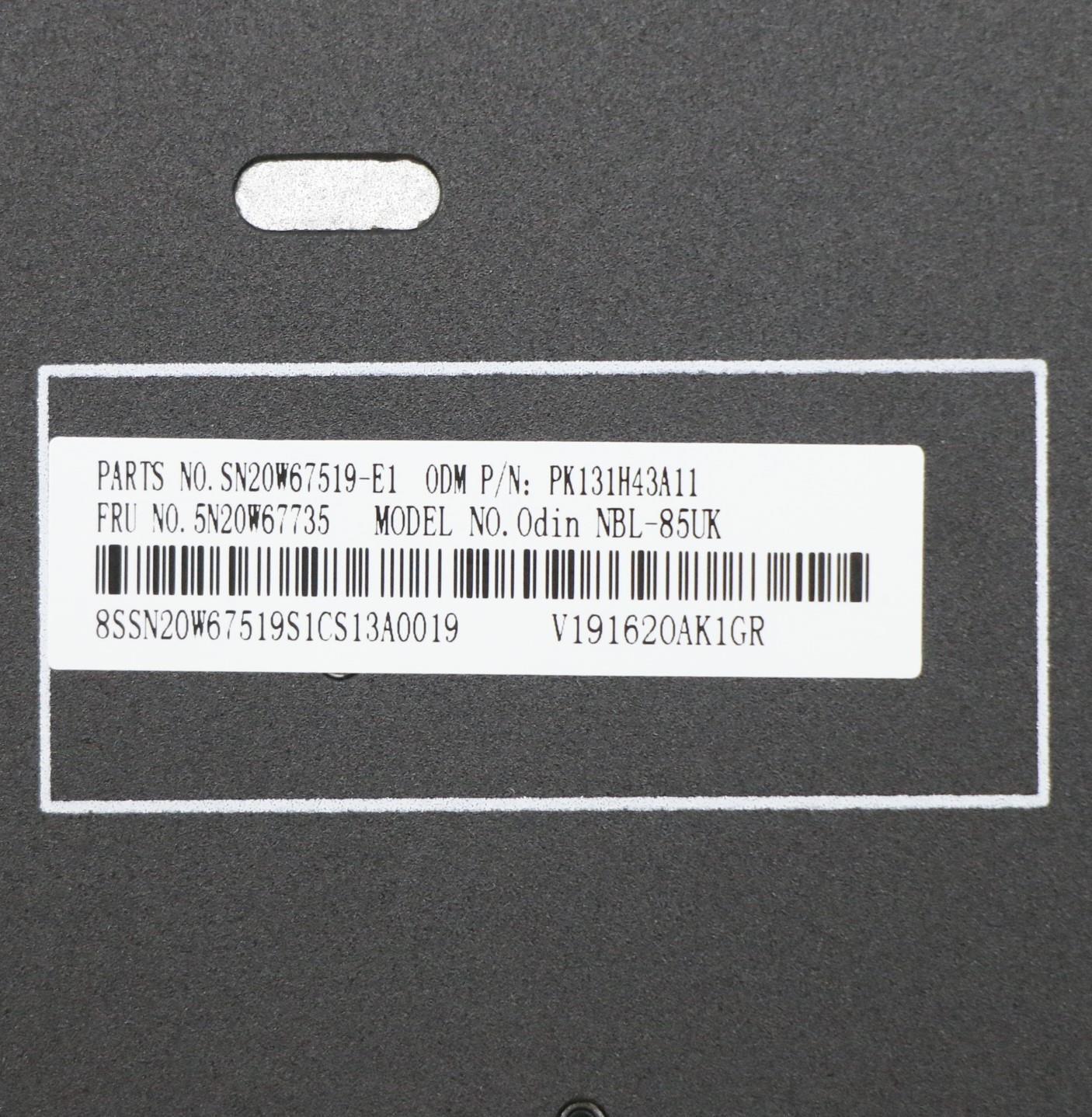 Lenovo Keyboard, Internal - 5N20W67735