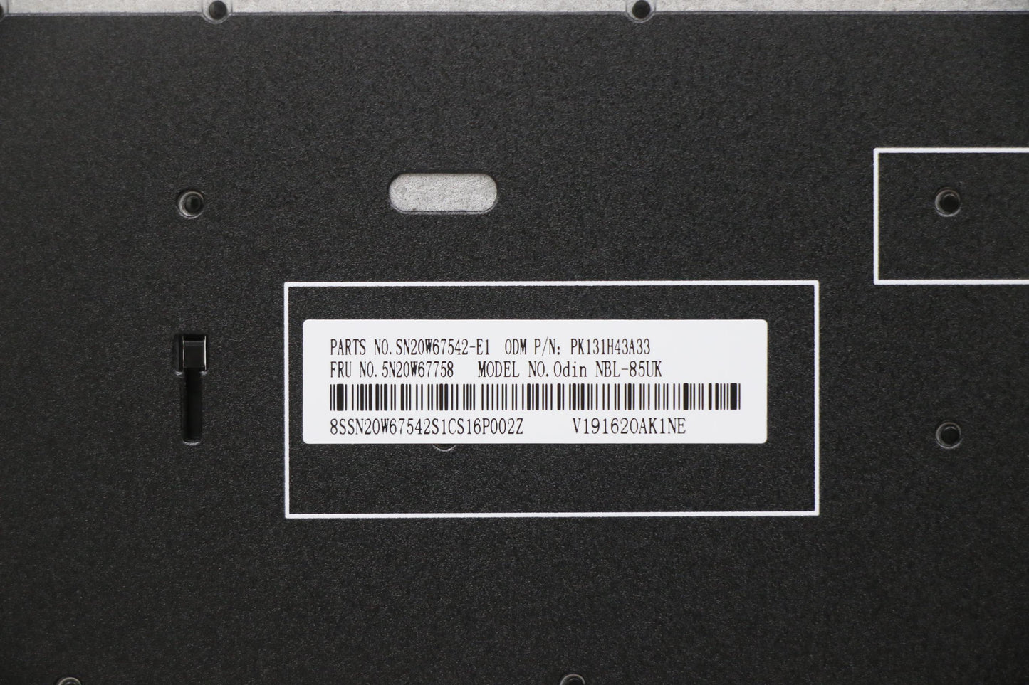 Lenovo Keyboard, Internal - 5N20W67758
