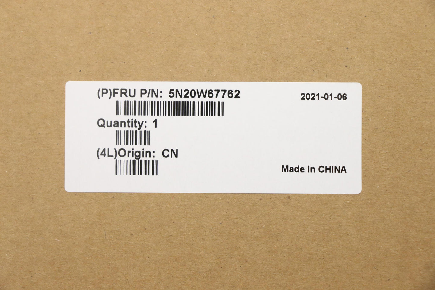 Lenovo Keyboard, Internal - 5N20W67762