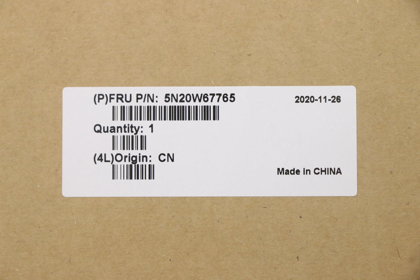 Lenovo Keyboard, Internal - 5N20W67765