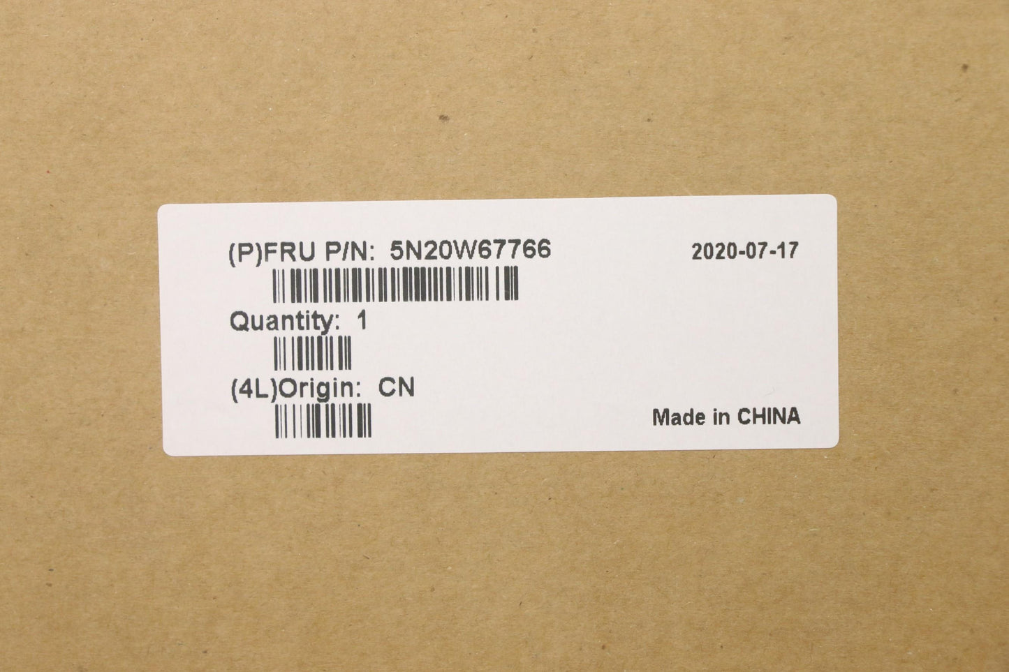 Lenovo Keyboard, Internal - 5N20W67766