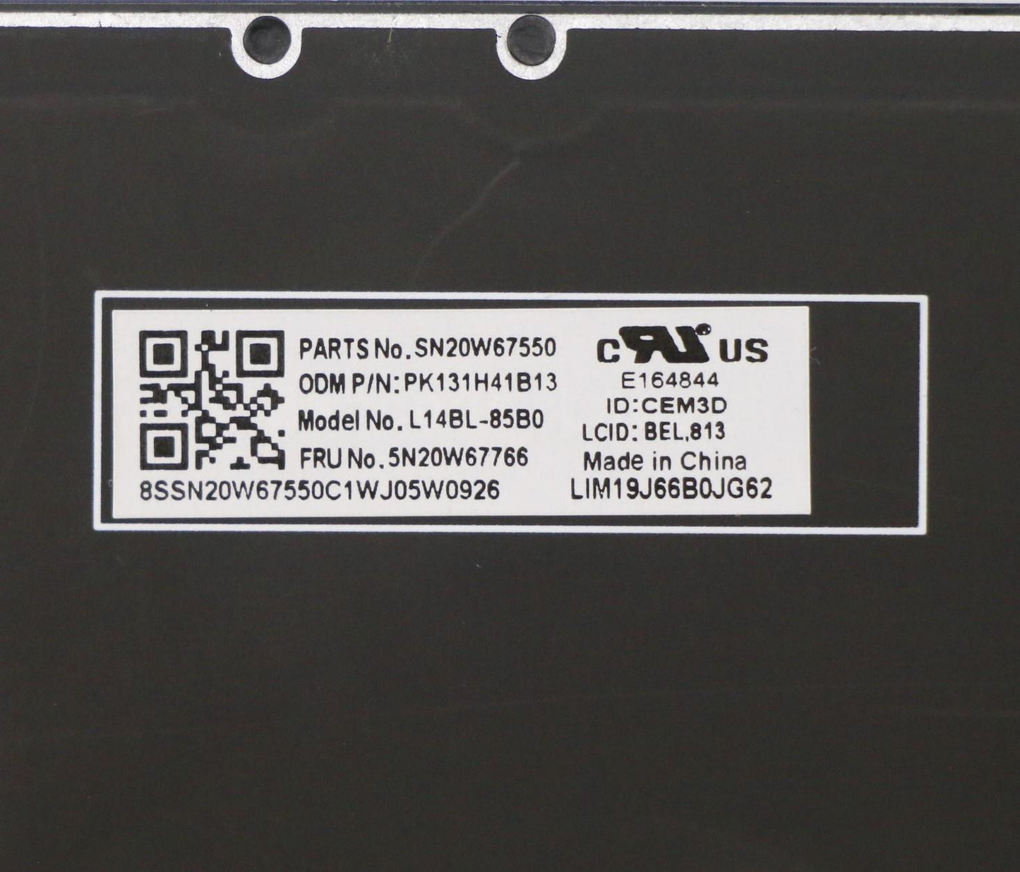 Lenovo Keyboard, Internal - 5N20W67766
