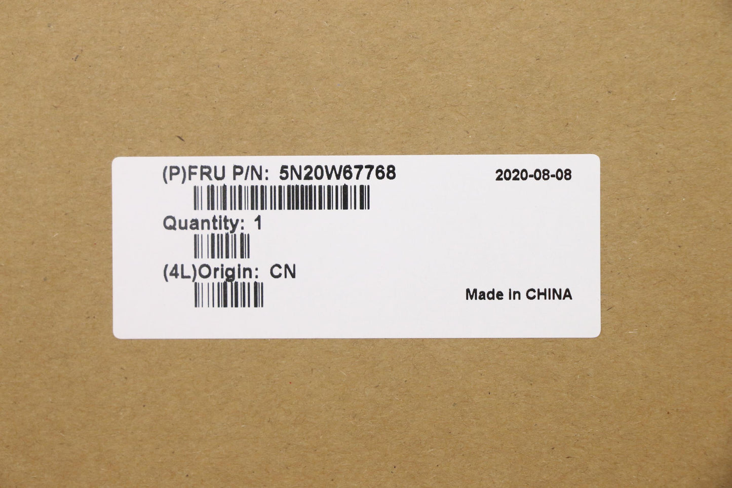 Lenovo Keyboard, Internal - 5N20W67768