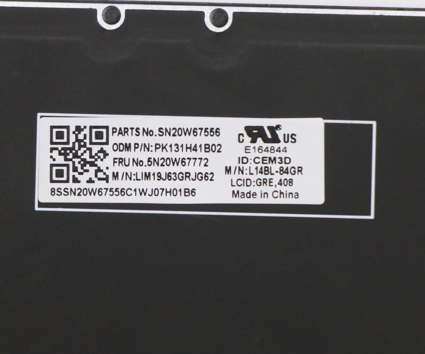 Lenovo Keyboard, Internal - 5N20W67772