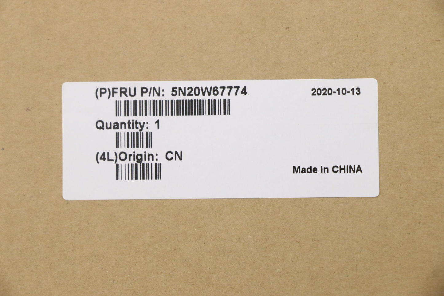 Lenovo Keyboard, Internal - 5N20W67774