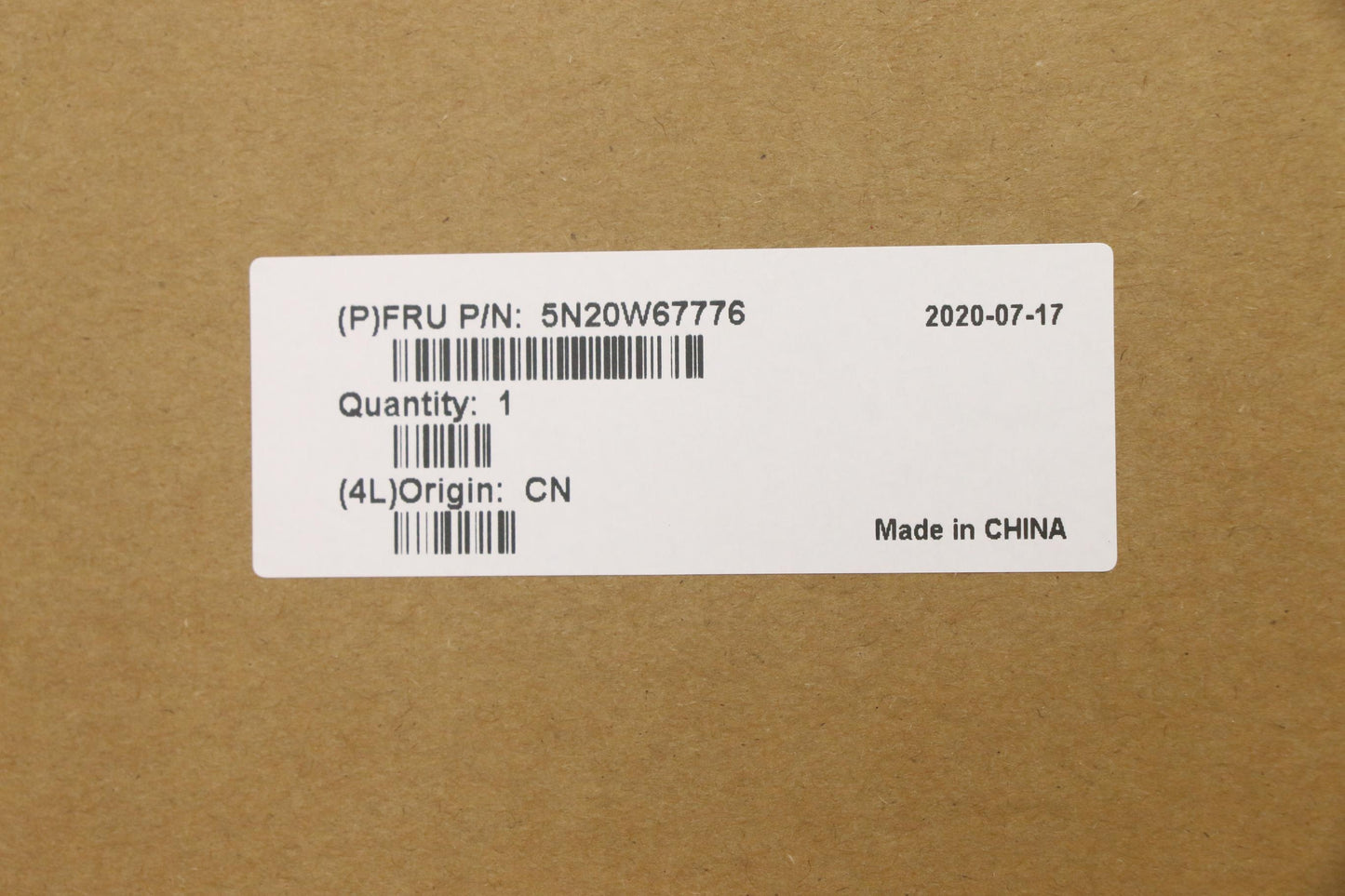 Lenovo Keyboard, Internal - 5N20W67776