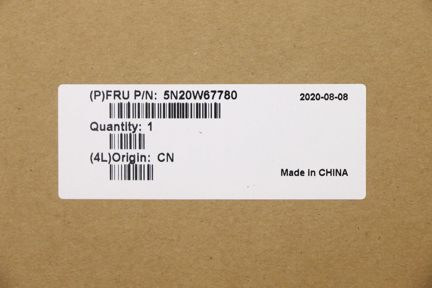 Lenovo Keyboard, Internal - 5N20W67780