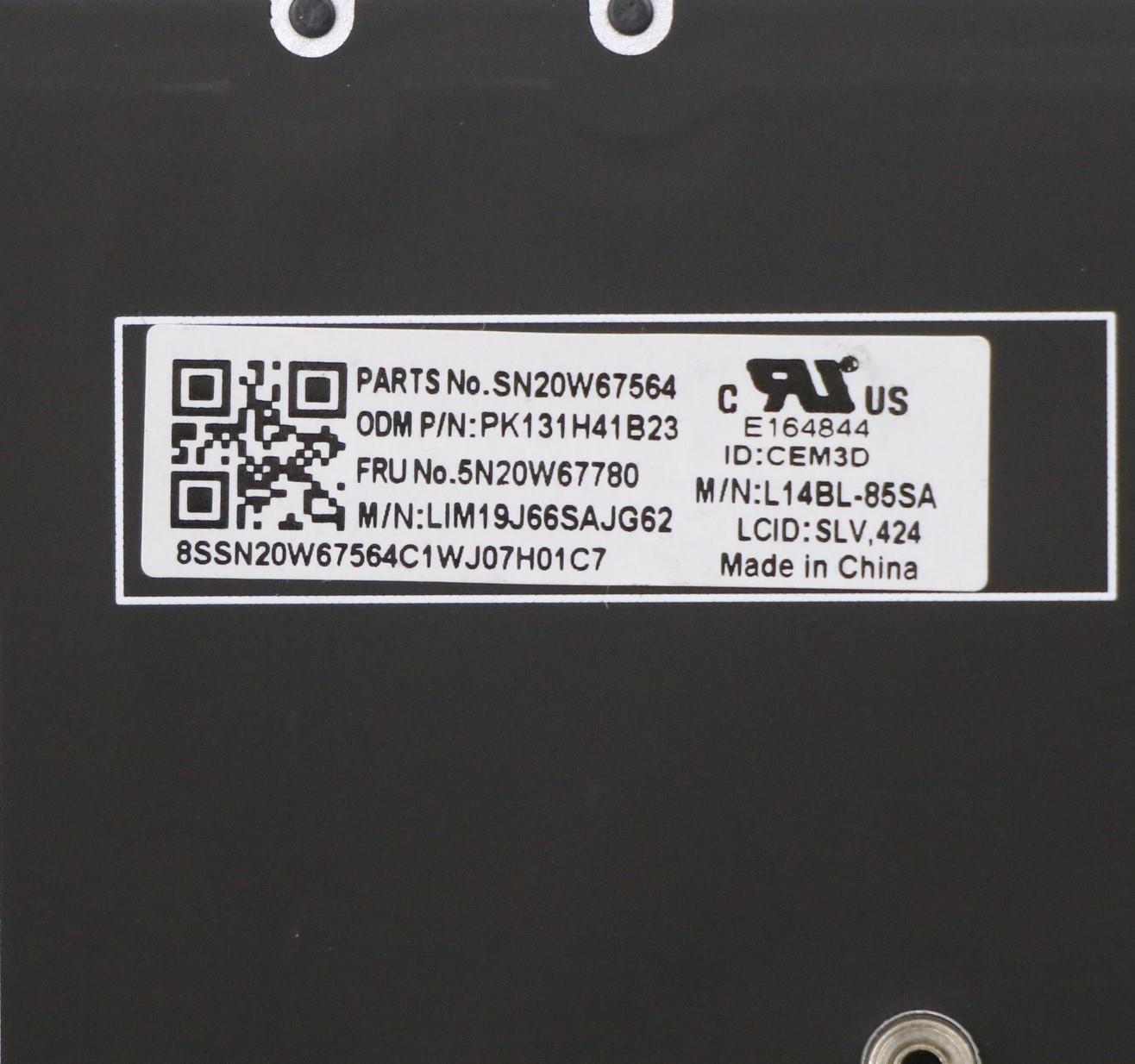 Lenovo Keyboard, Internal - 5N20W67780