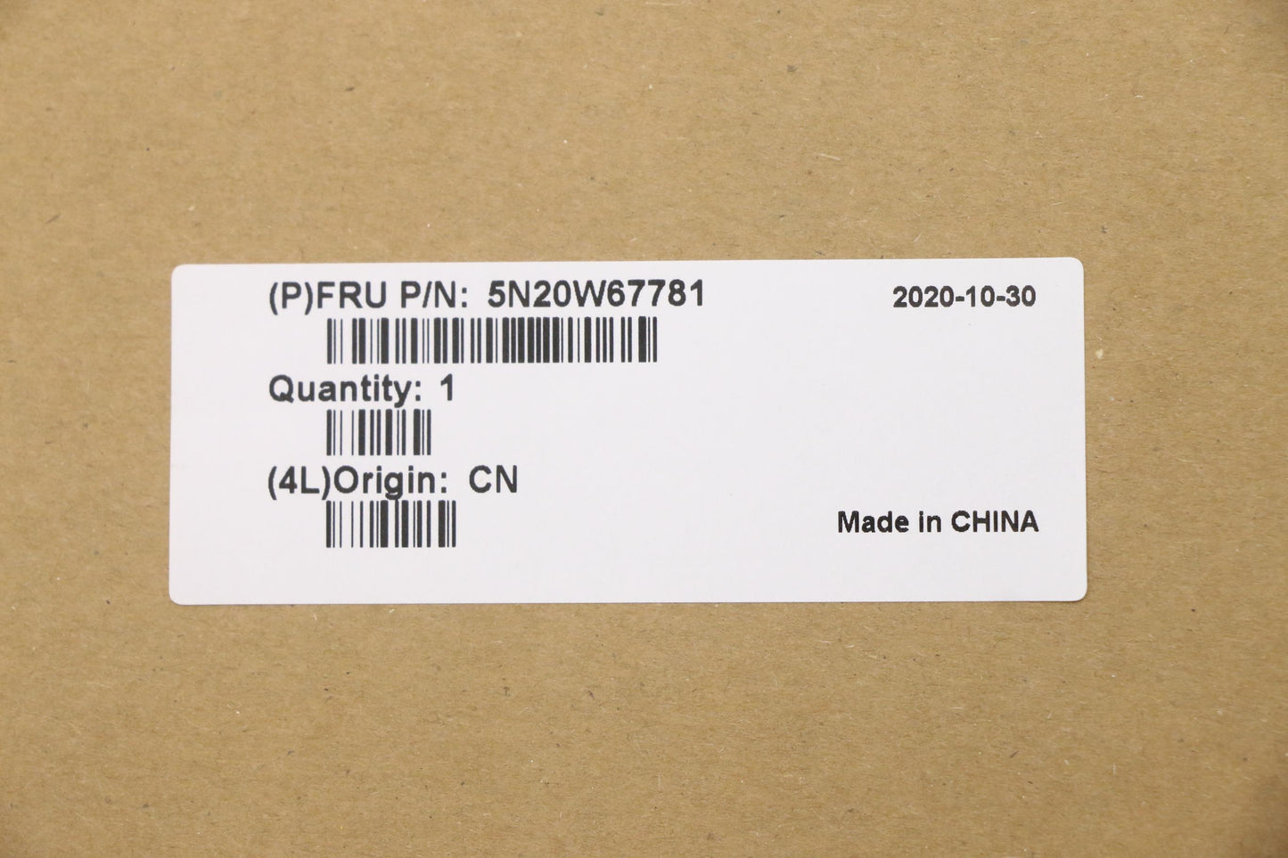 Lenovo Keyboard, Internal - 5N20W67781
