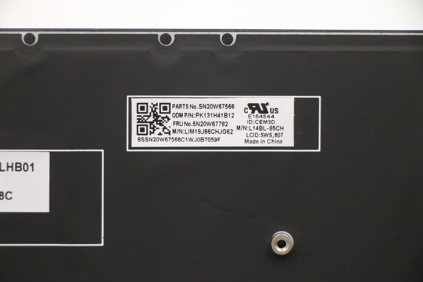 Lenovo Keyboard, Internal - 5N20W67782