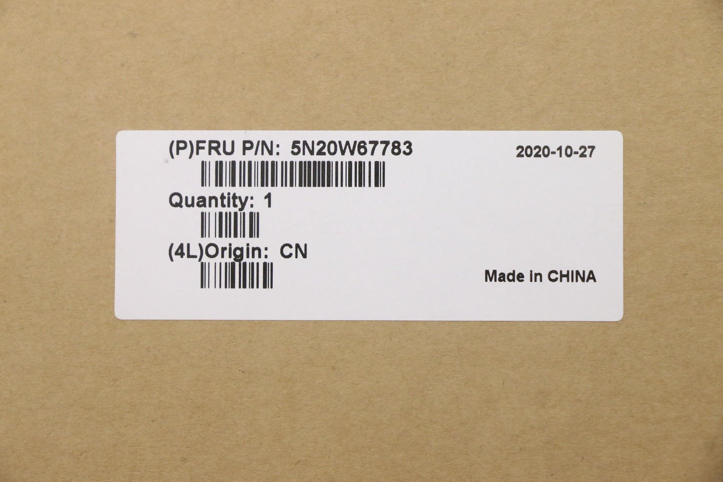 Lenovo Keyboard, Internal - 5N20W67783