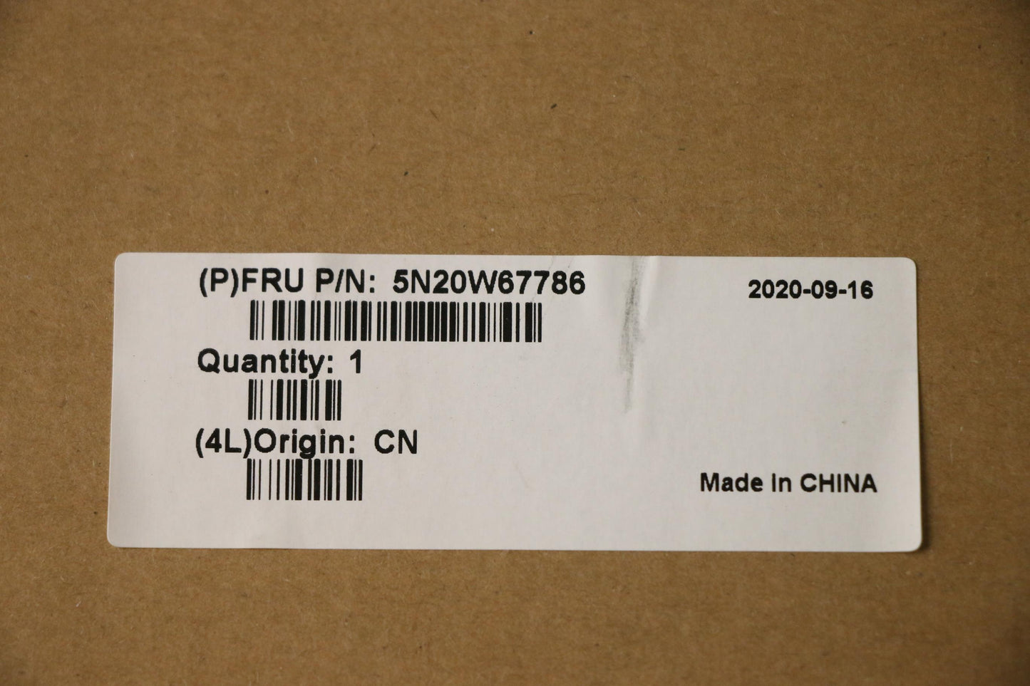 Lenovo Keyboard, Internal - 5N20W67786