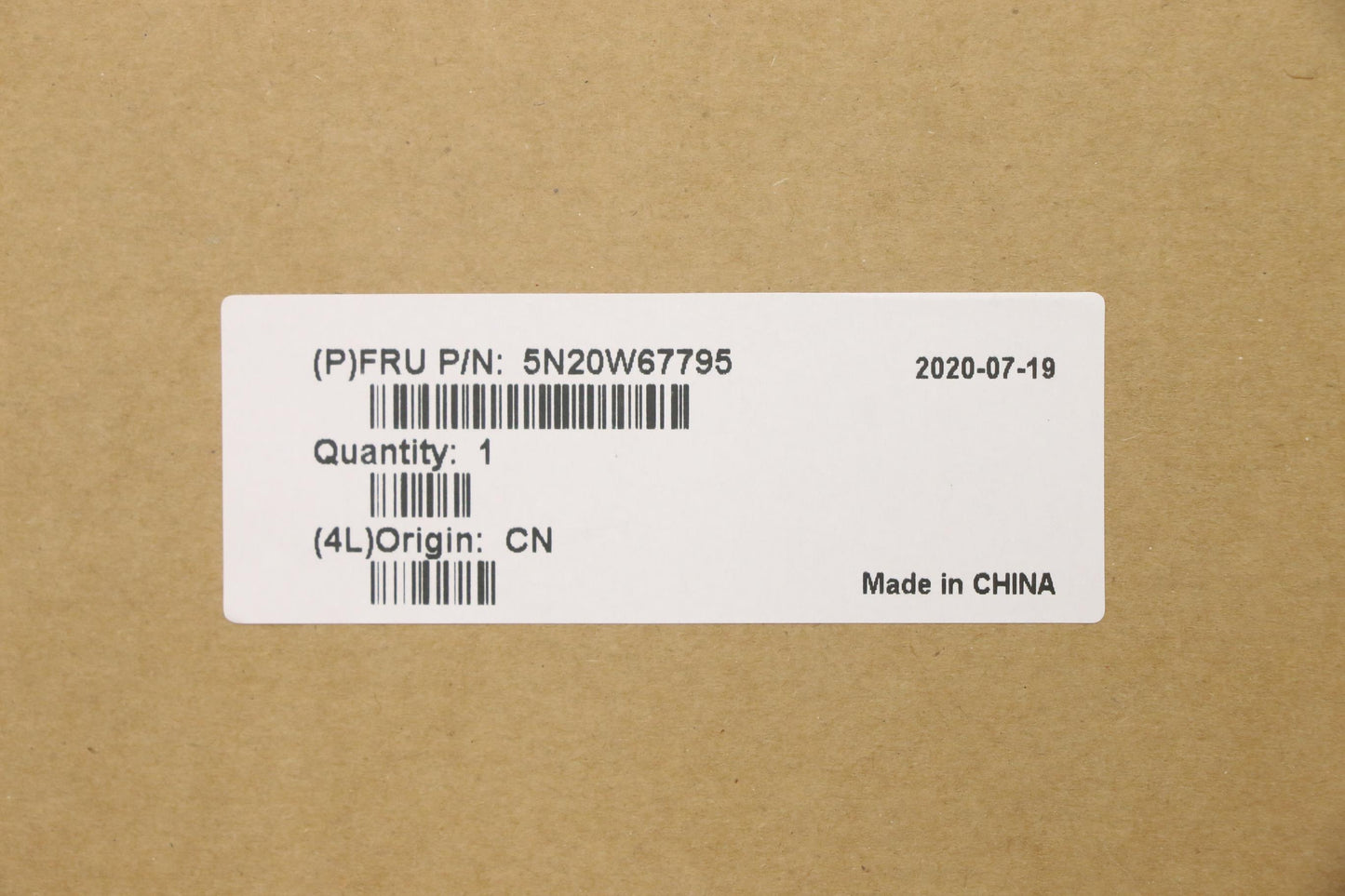 Lenovo Keyboard, Internal - 5N20W67795