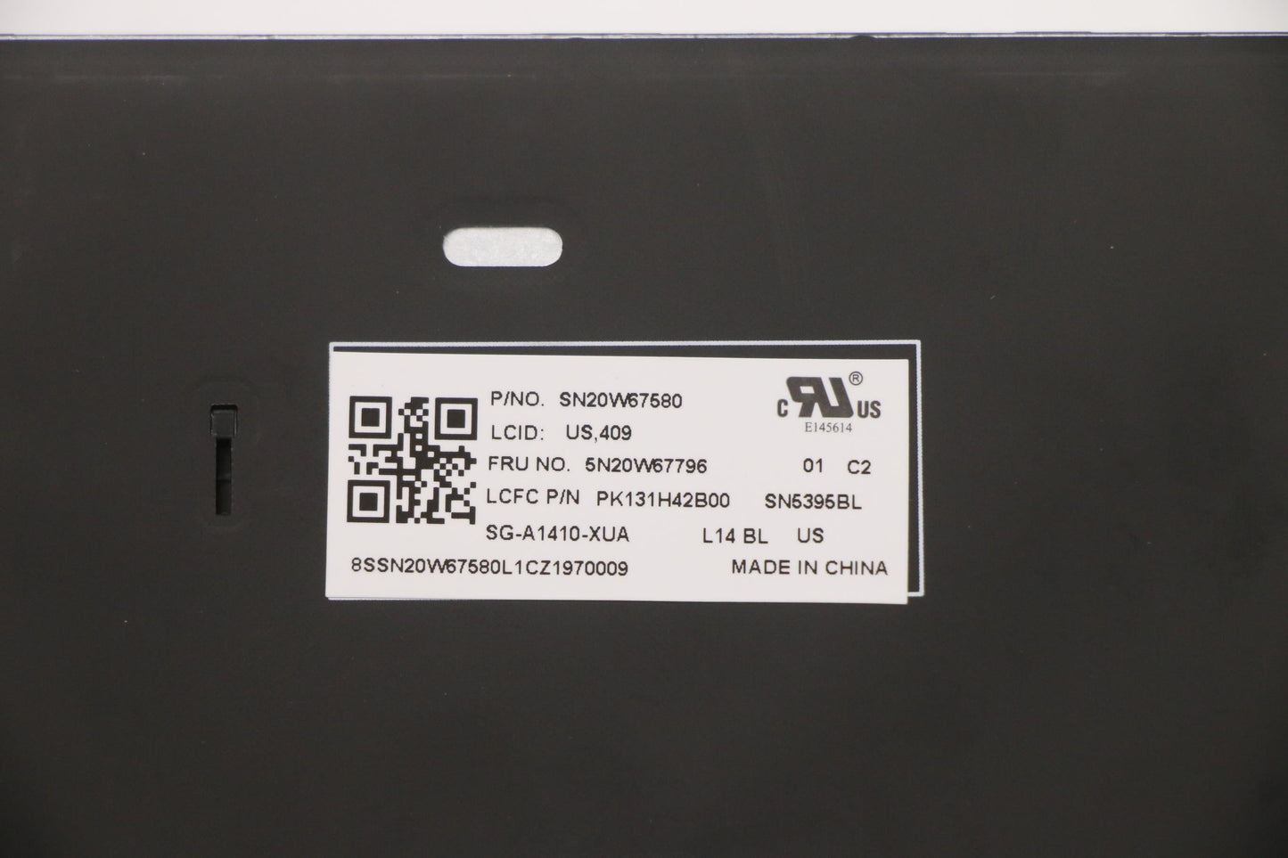Lenovo Keyboard, Internal - 5N20W67796