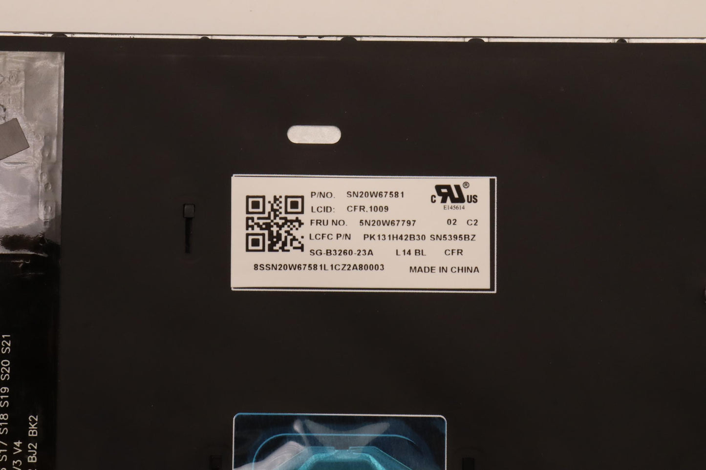 Lenovo Keyboard, Internal - 5N20W67797