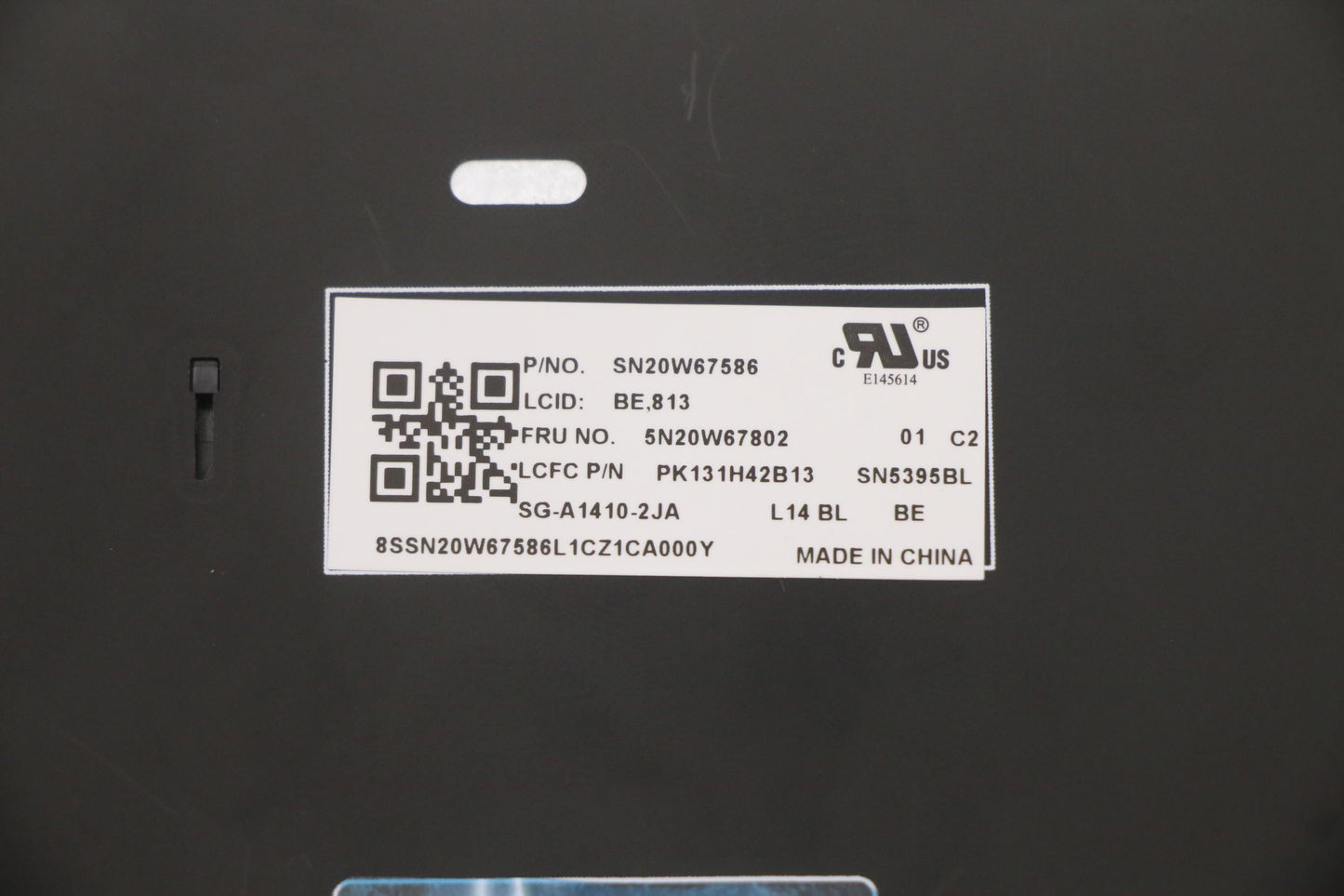 Lenovo Keyboard, Internal - 5N20W67802