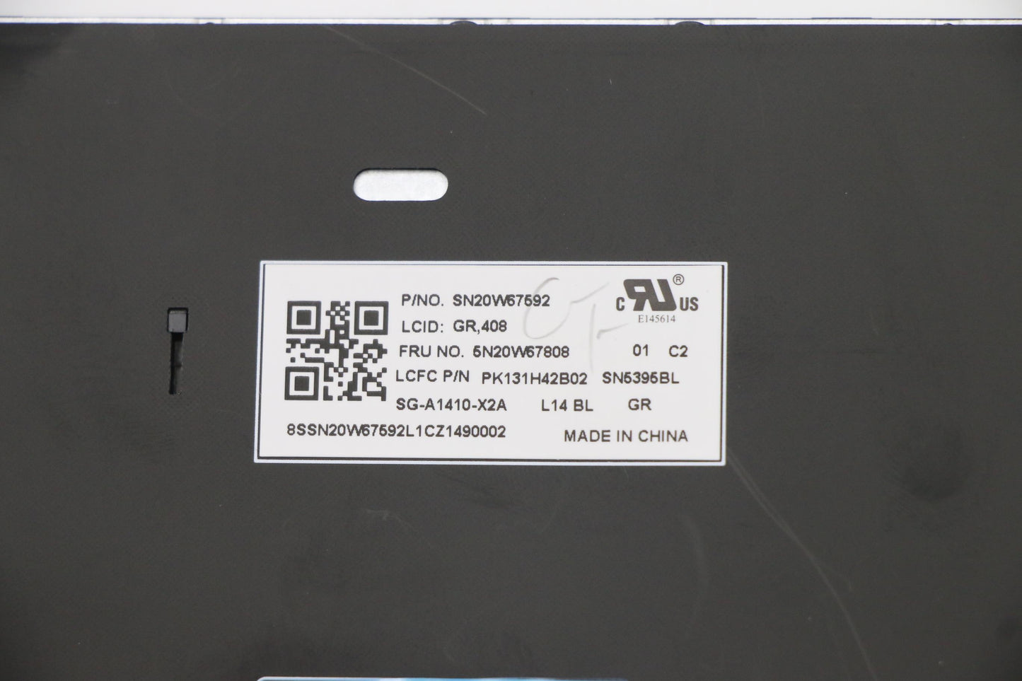 Lenovo Keyboard, Internal - 5N20W67808