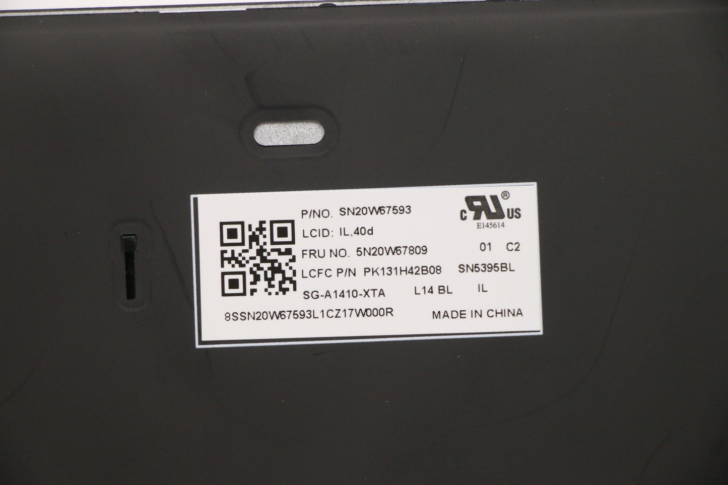 Lenovo Keyboard, Internal - 5N20W67809
