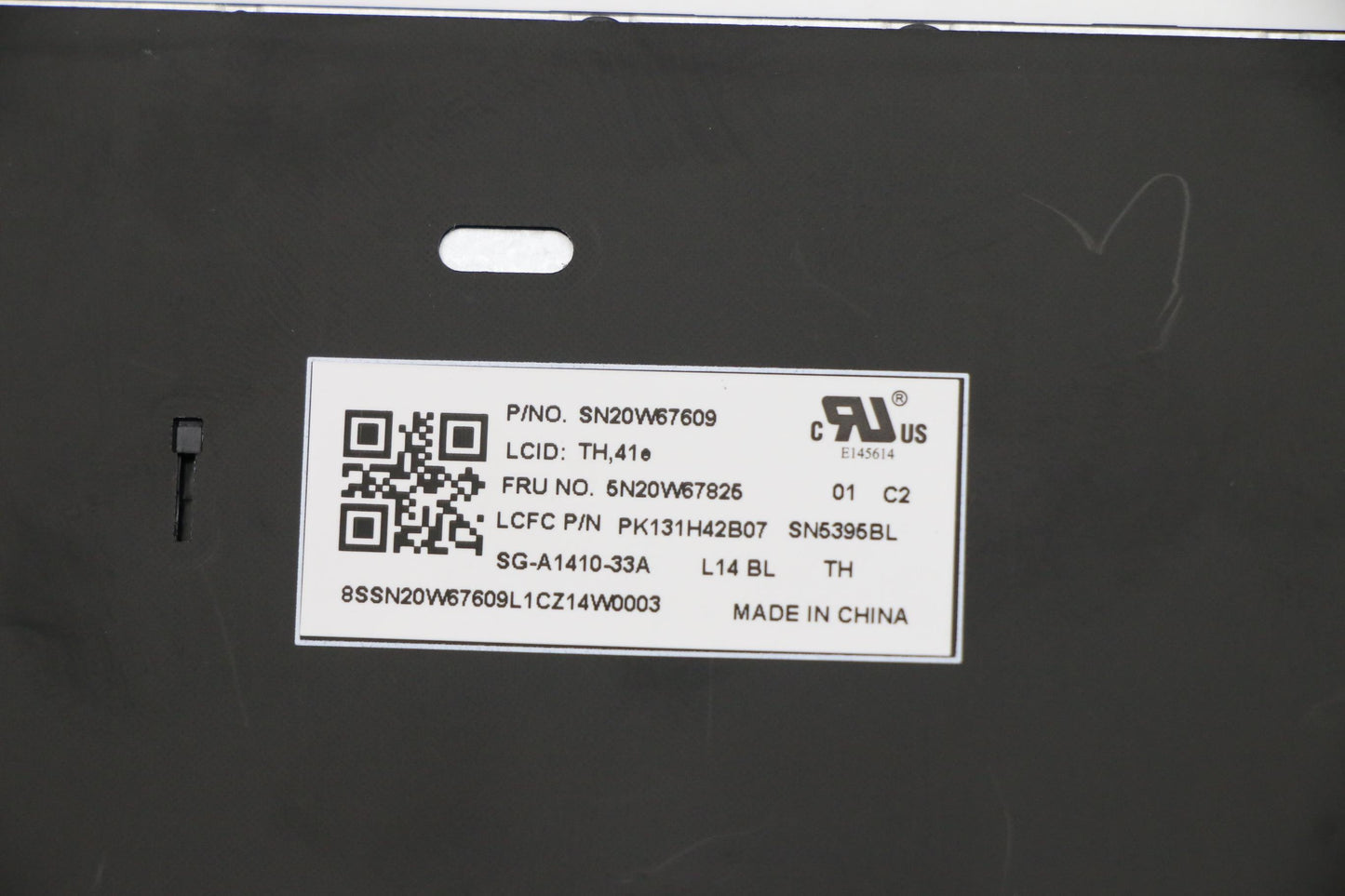 Lenovo Keyboard, Internal - 5N20W67825