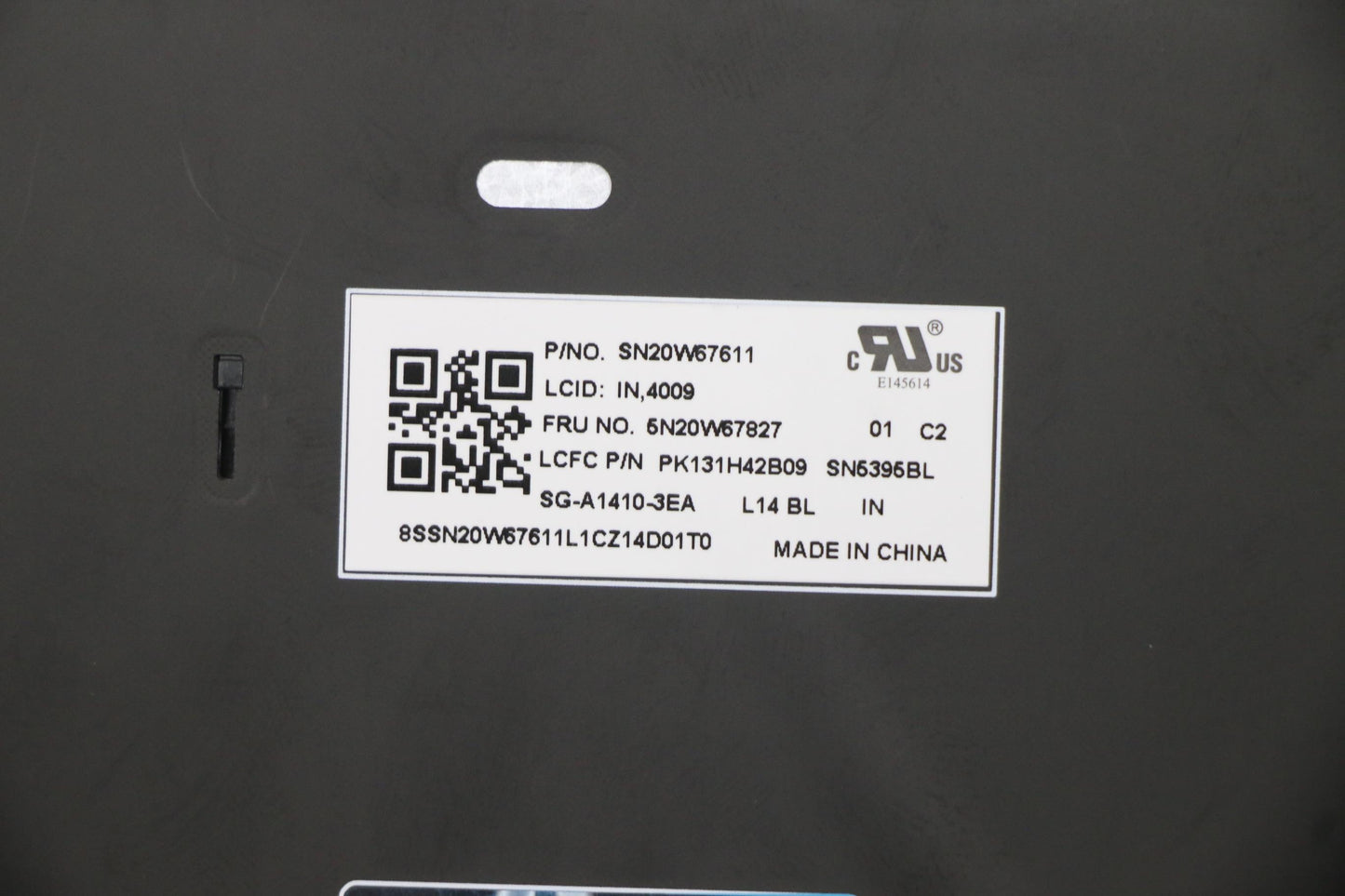 Lenovo Keyboard, Internal - 5N20W67827