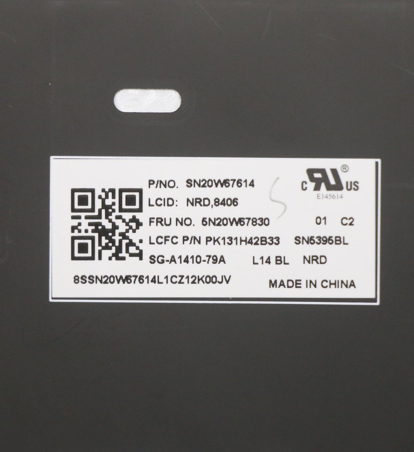 Lenovo Keyboard, Internal - 5N20W67830