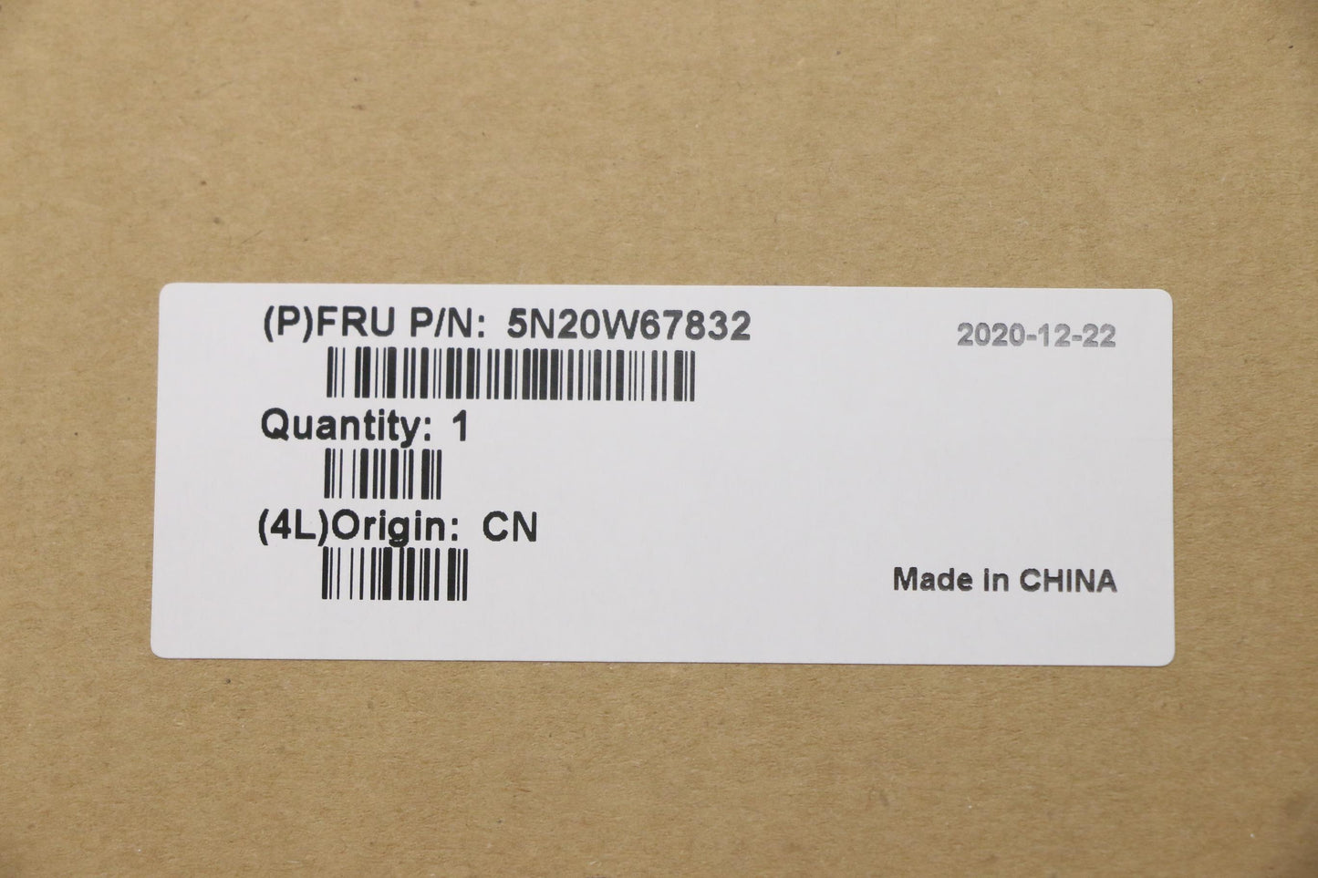 Lenovo Keyboard Internal, USA English, Backlight - 5N20W67832