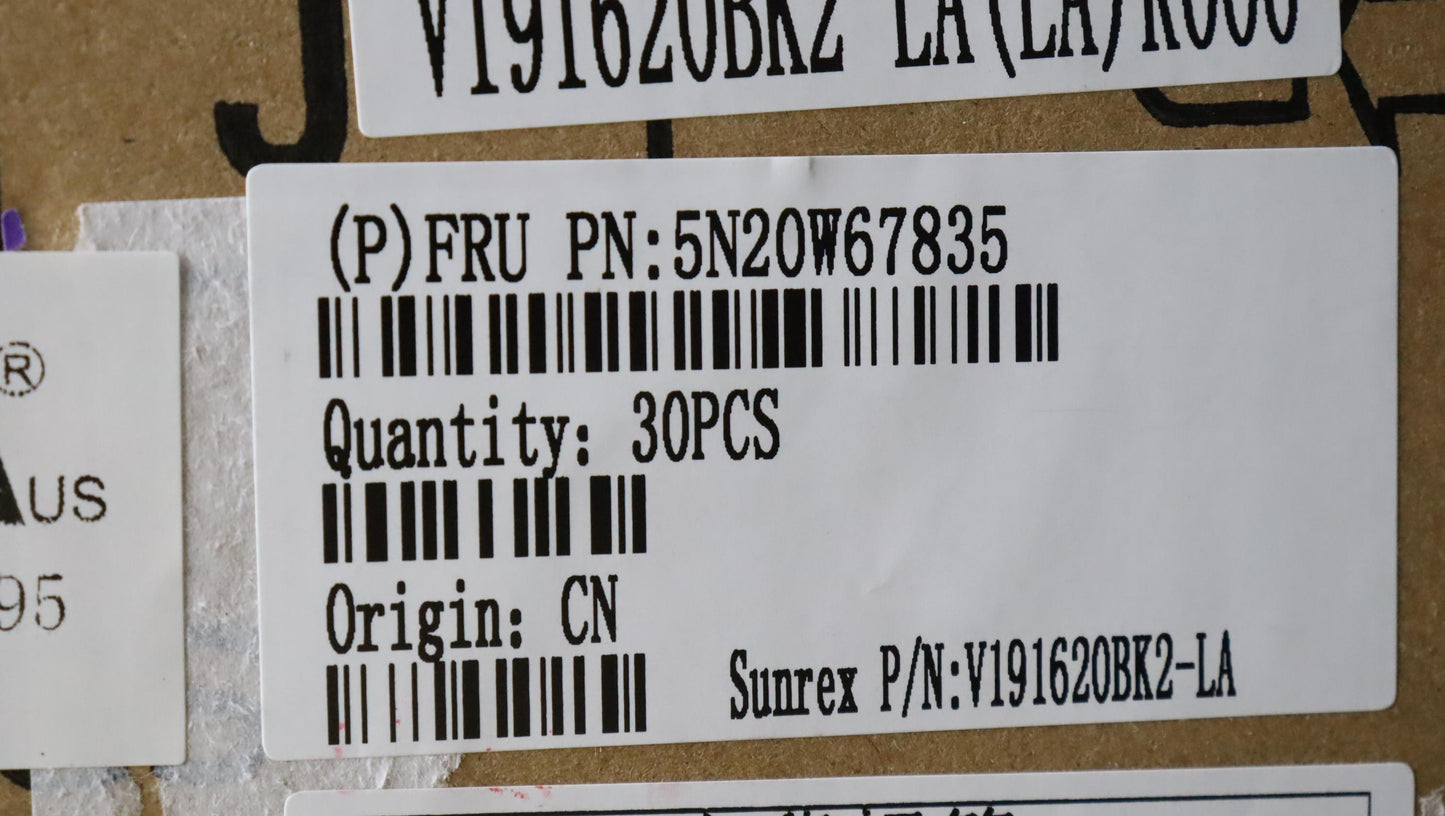 Lenovo Keyboard, Internal - 5N20W67835