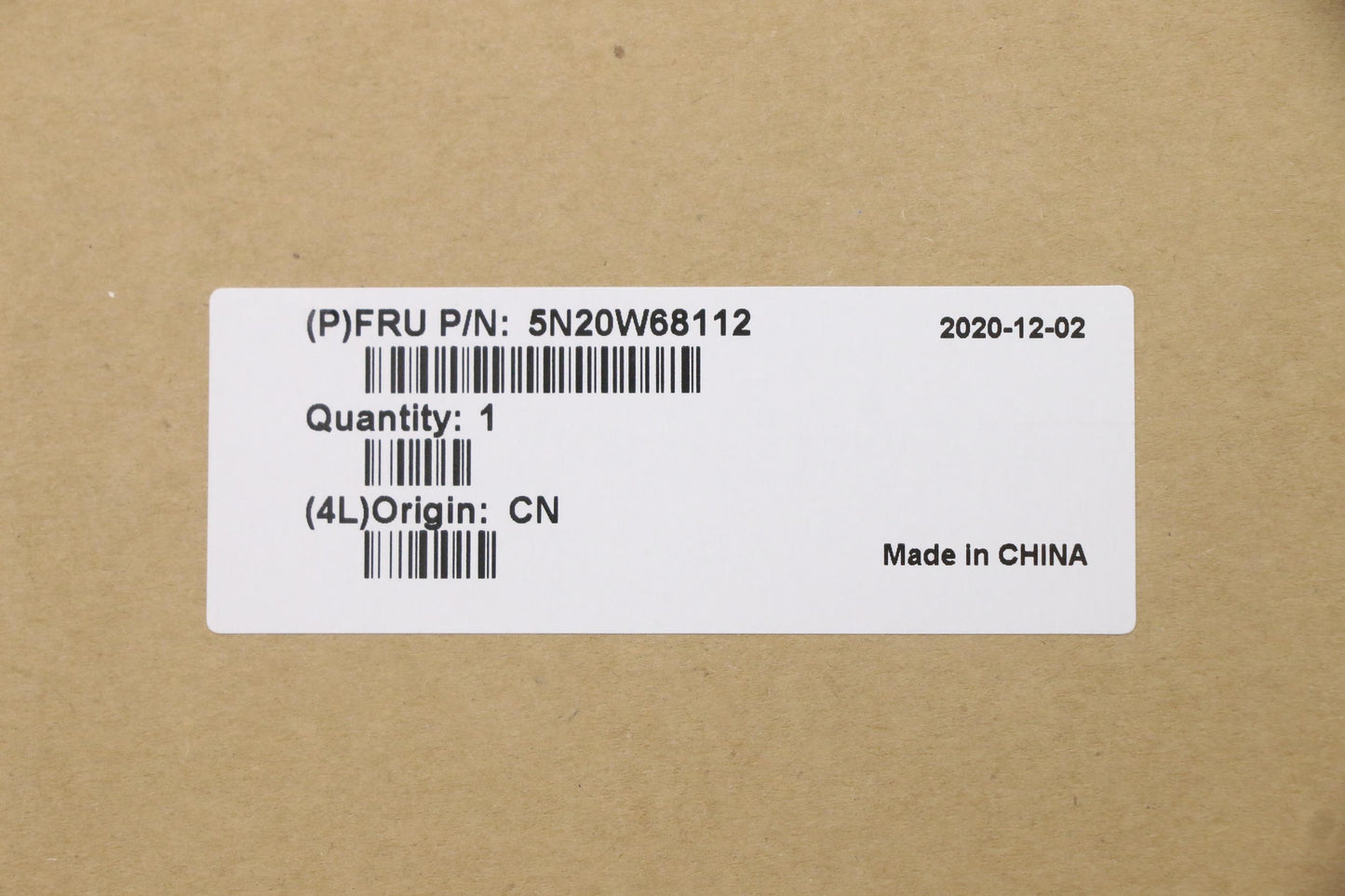 Lenovo Keyboard, External - 5N20W68112