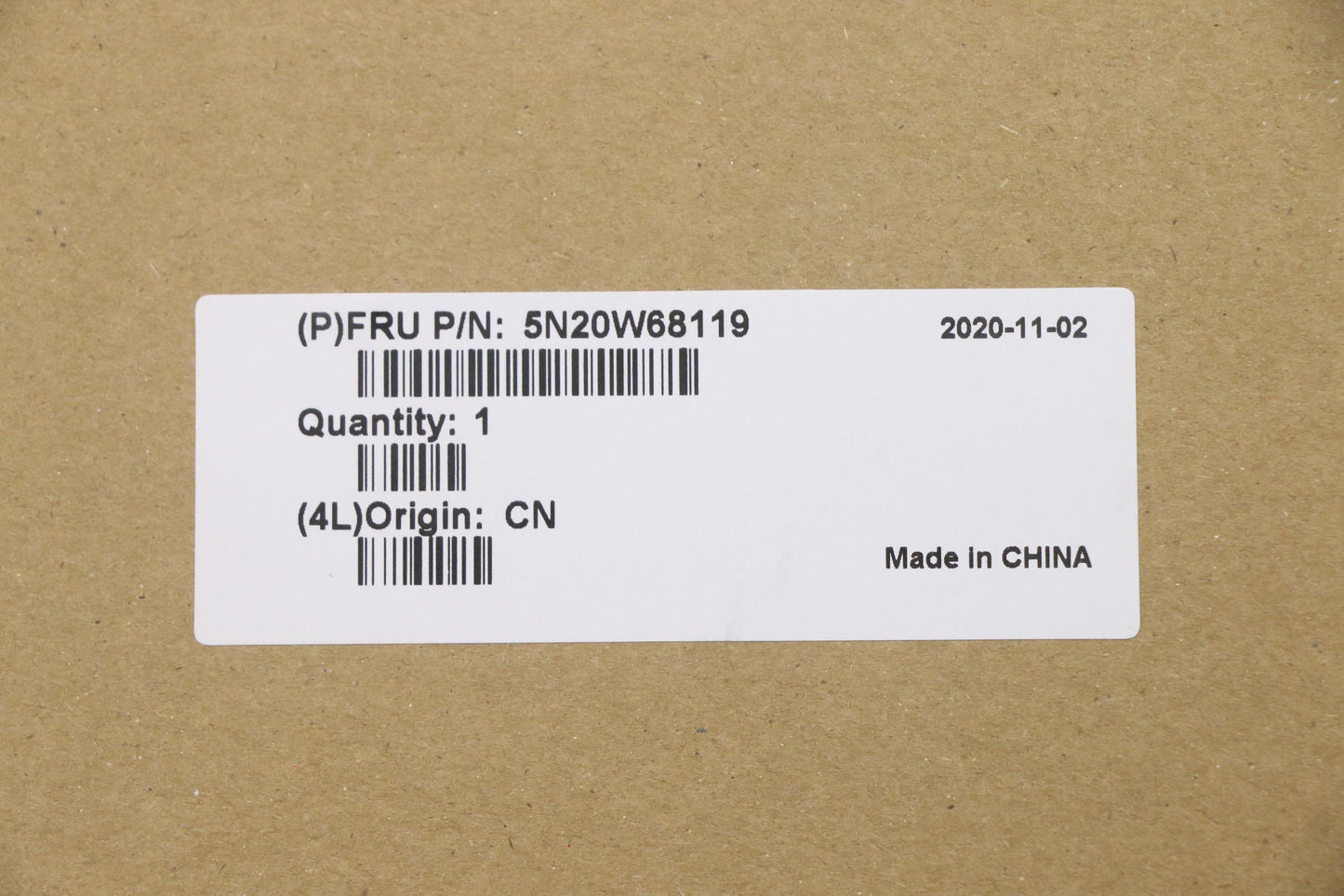 Lenovo Keyboard, External - 5N20W68119