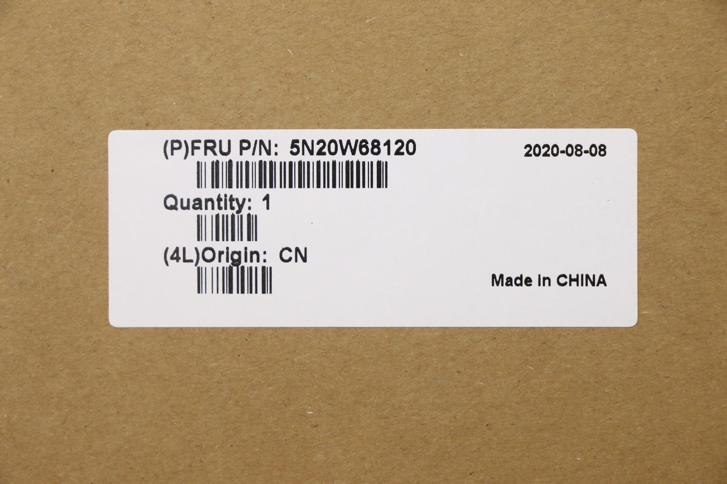 Lenovo Keyboard, External - 5N20W68120