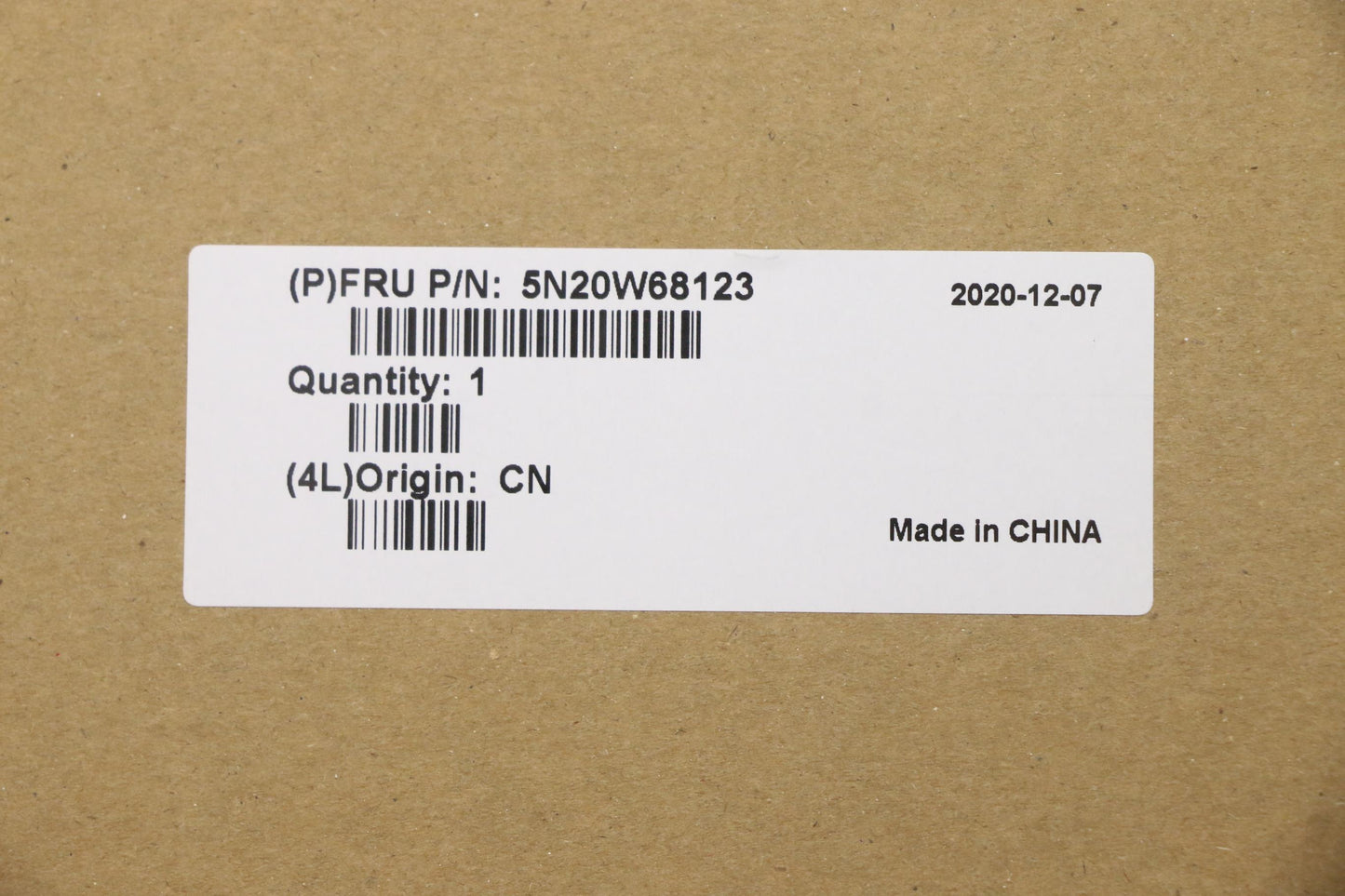 Lenovo Keyboard, External - 5N20W68123