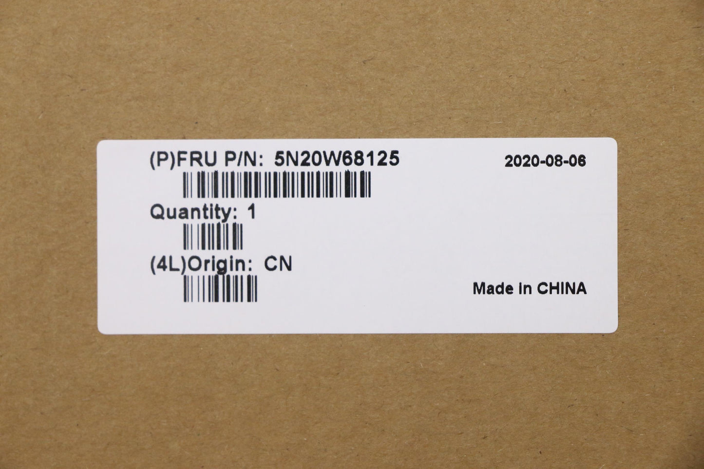 Lenovo Keyboard, External - 5N20W68125