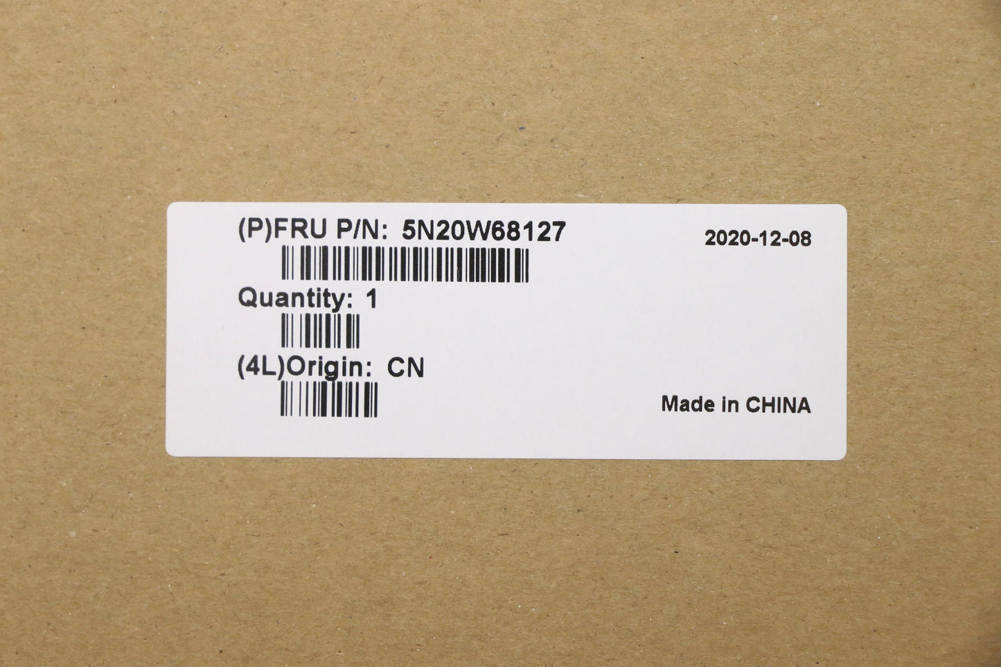 Lenovo Keyboard, External - 5N20W68127