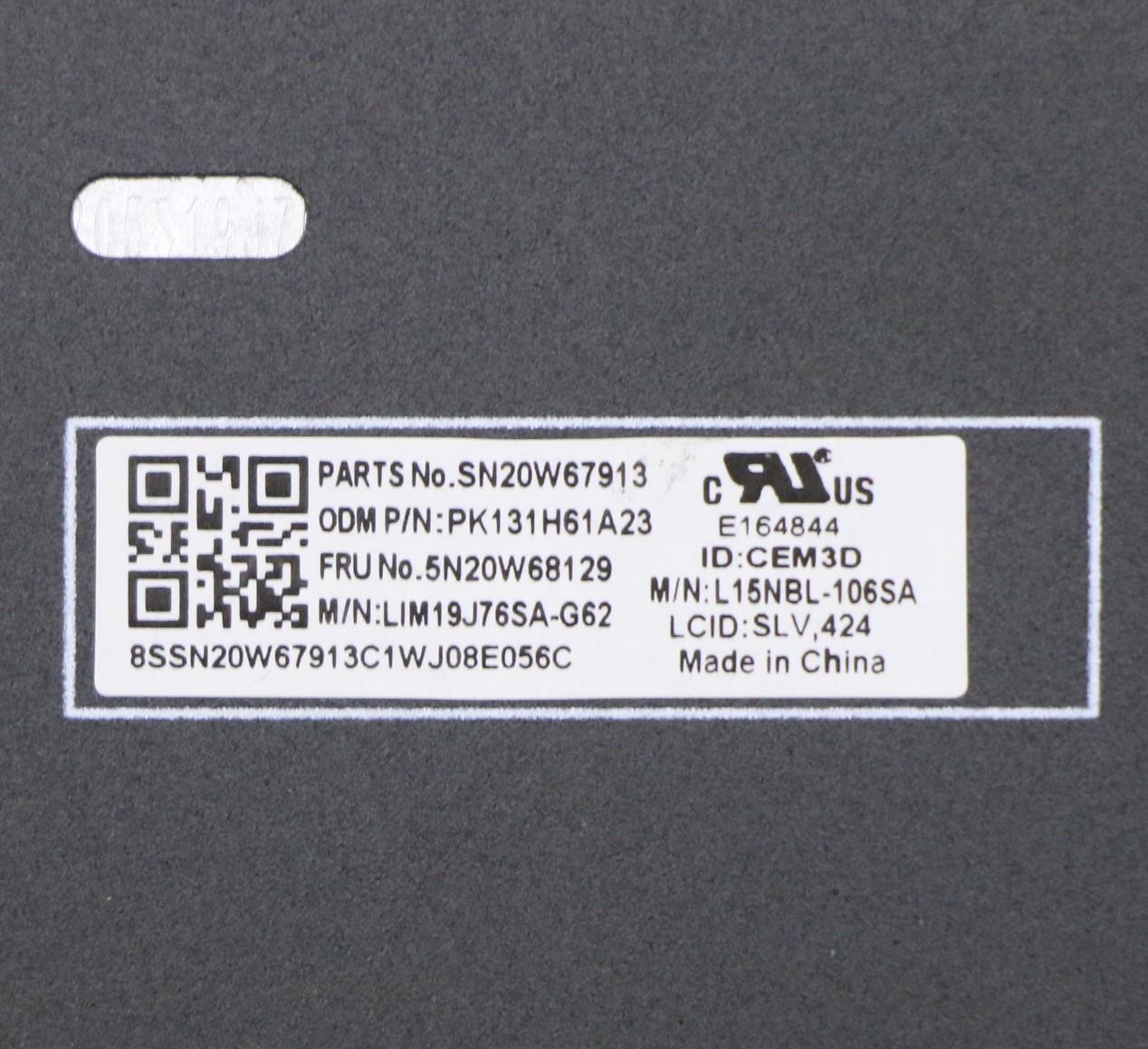 Lenovo Keyboard, External - 5N20W68129