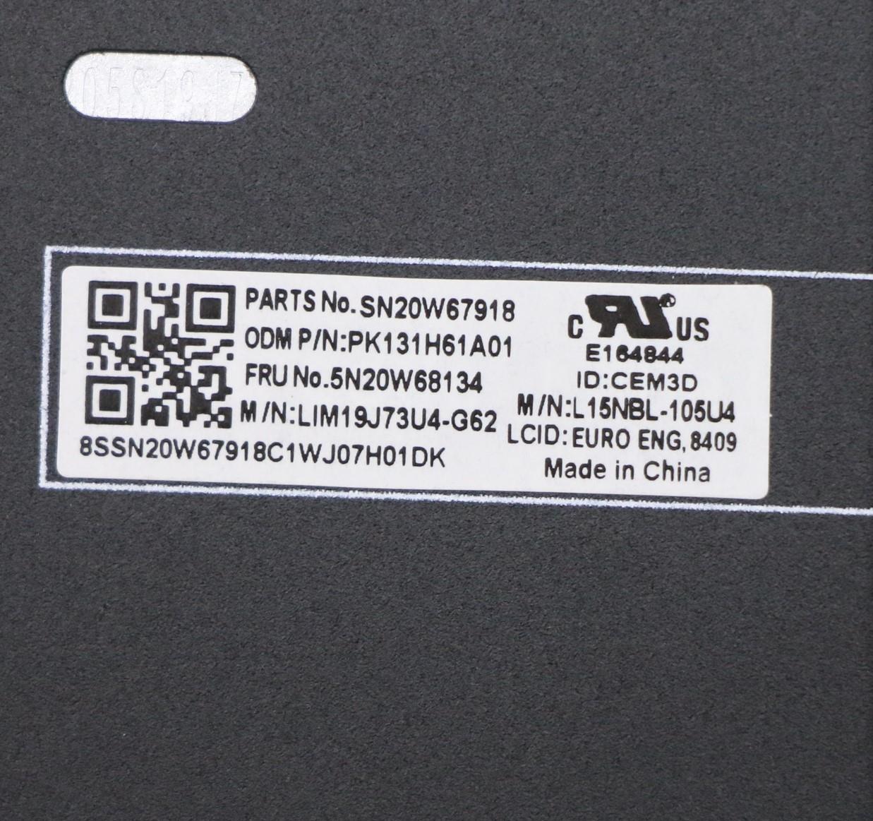 Lenovo Keyboard, External - 5N20W68134