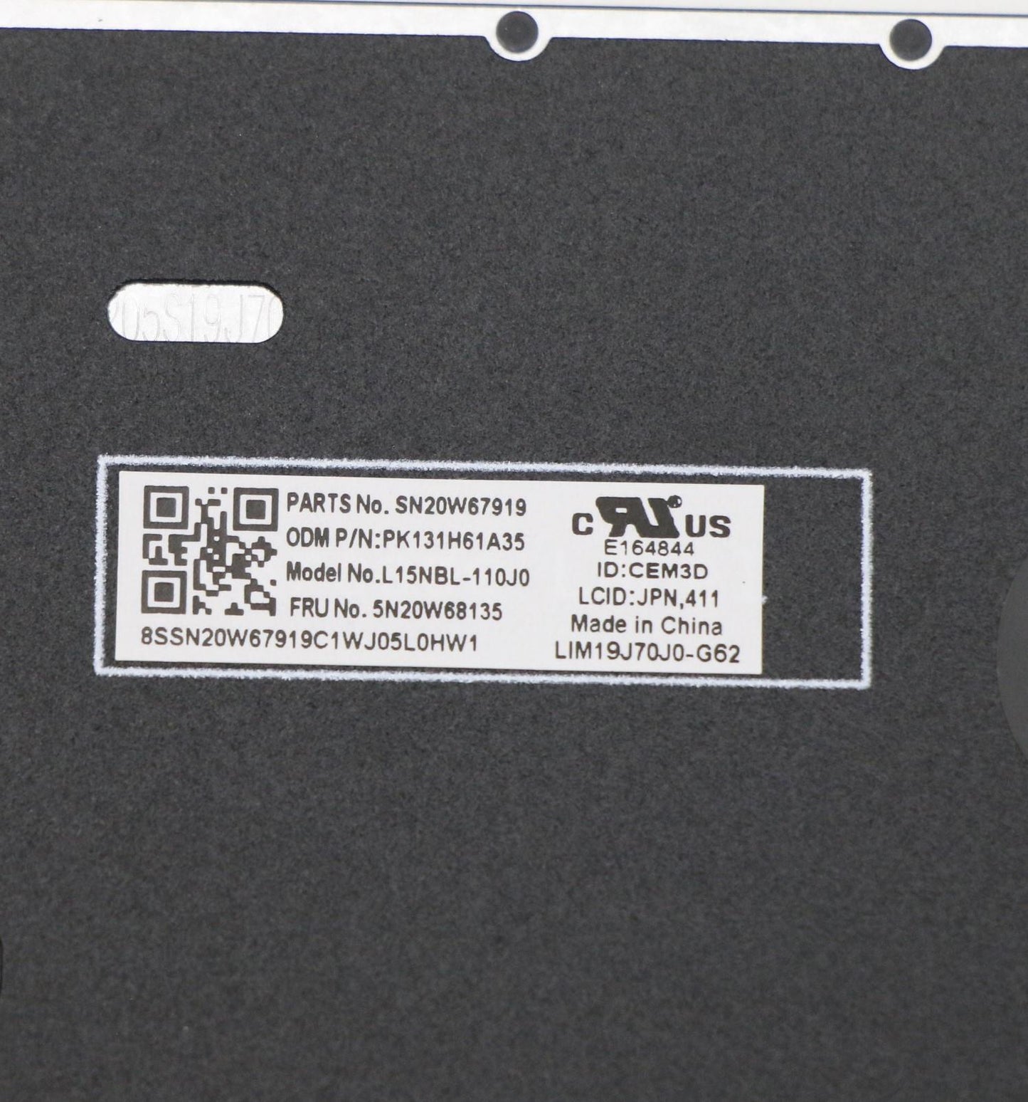Lenovo Keyboard, External - 5N20W68135
