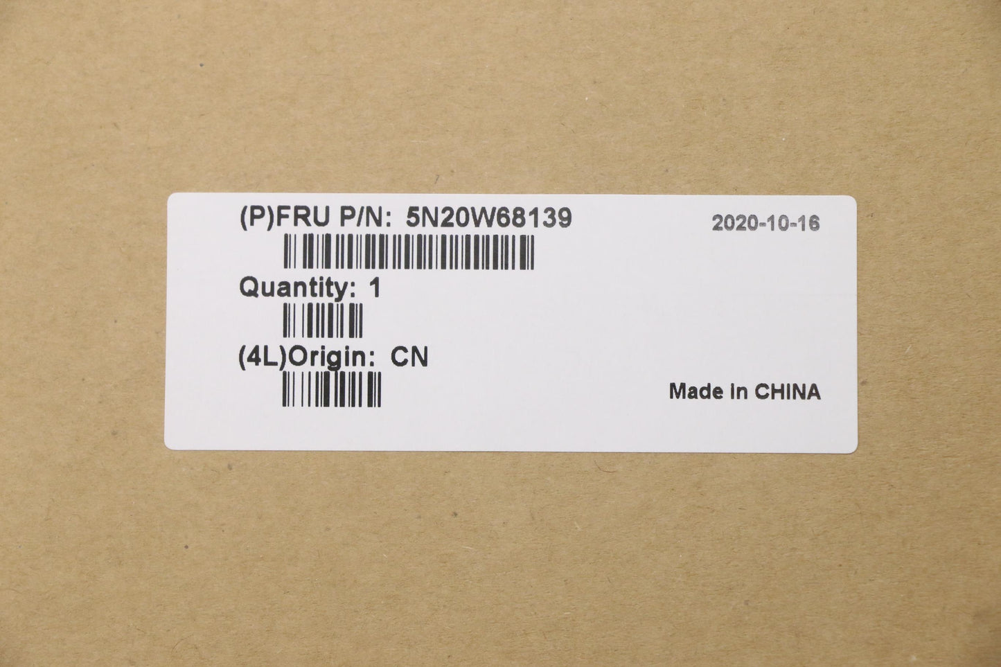 Lenovo Keyboard, External - 5N20W68139