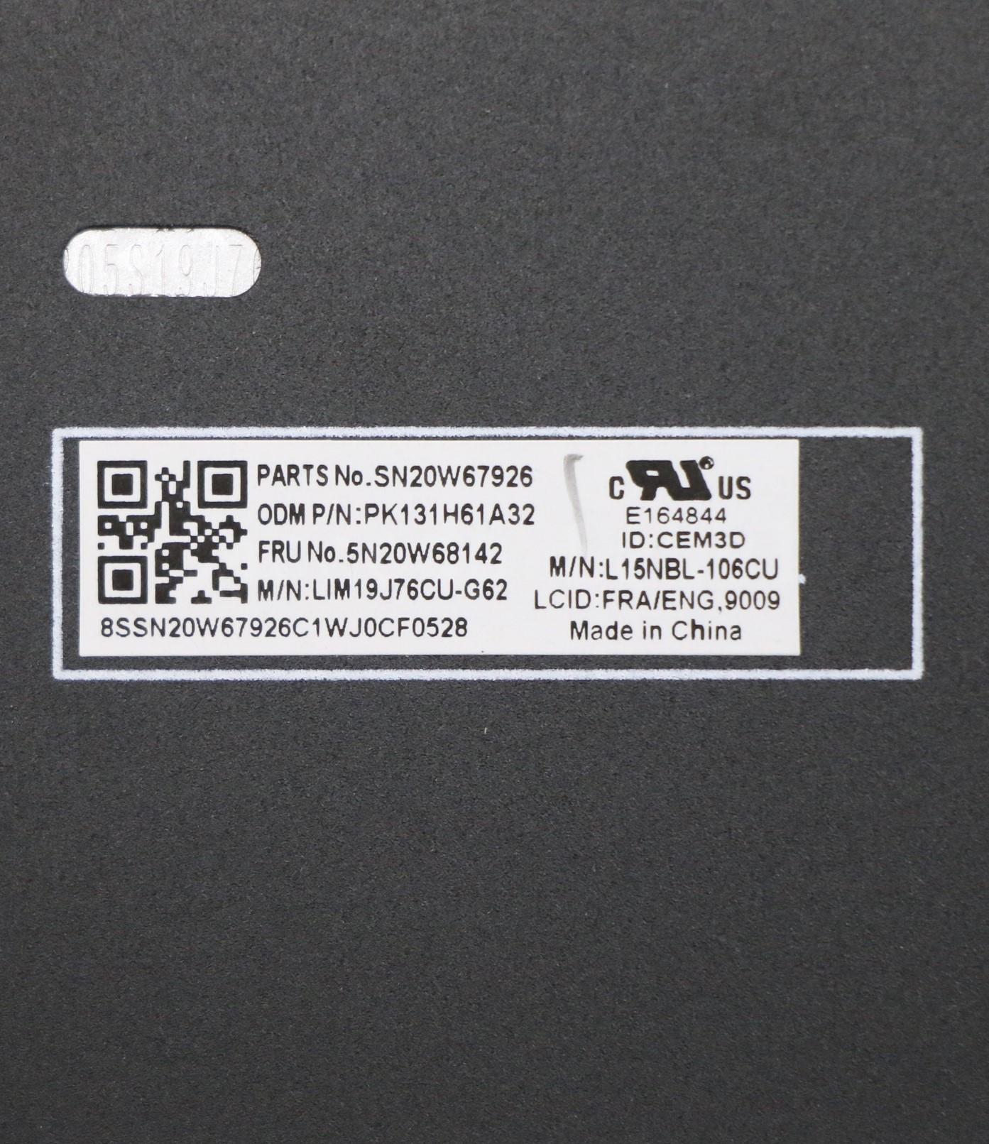 Lenovo Keyboard, External - 5N20W68142