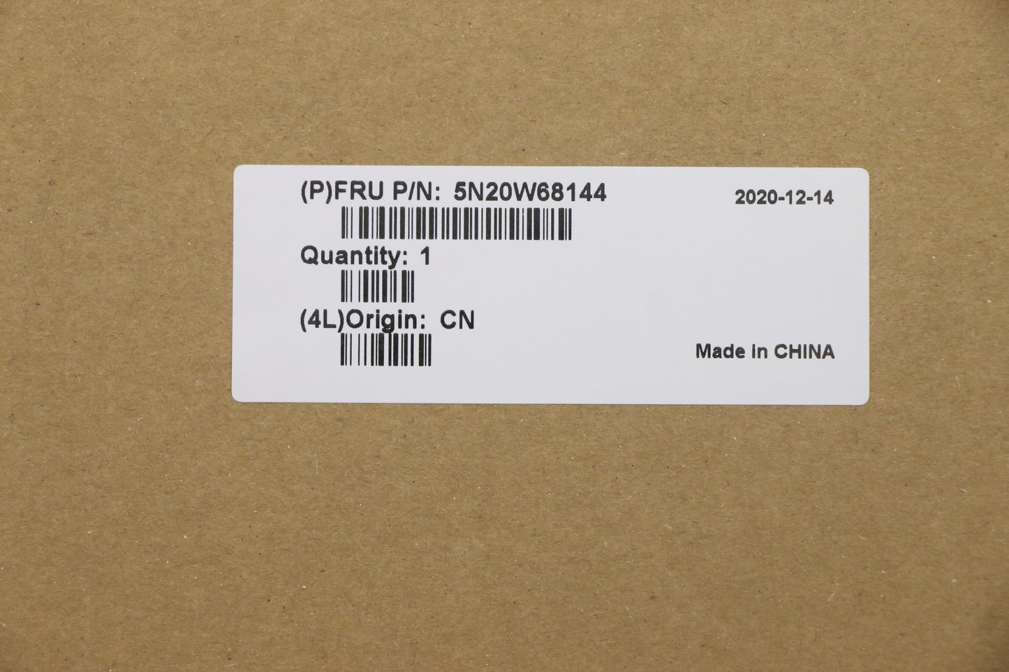Lenovo Keyboard, External - 5N20W68144
